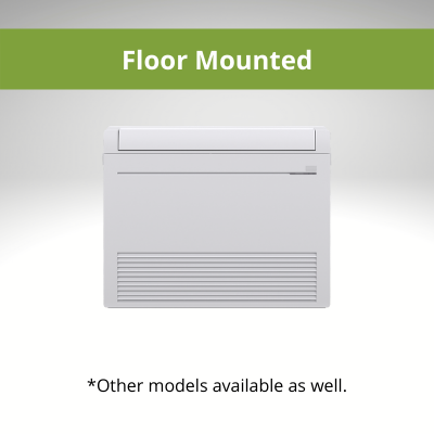 Floor Mounted ductless mini split air conditioner